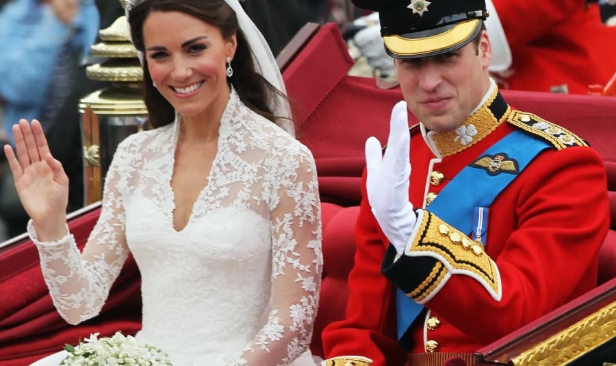 Uncovered Truths: As the ceremony went on, it was clear that she gave strength to William and built up his confidence.